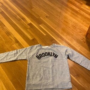 kids size 10 grey sweater